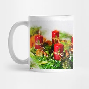 Dinner Watercolor Mug